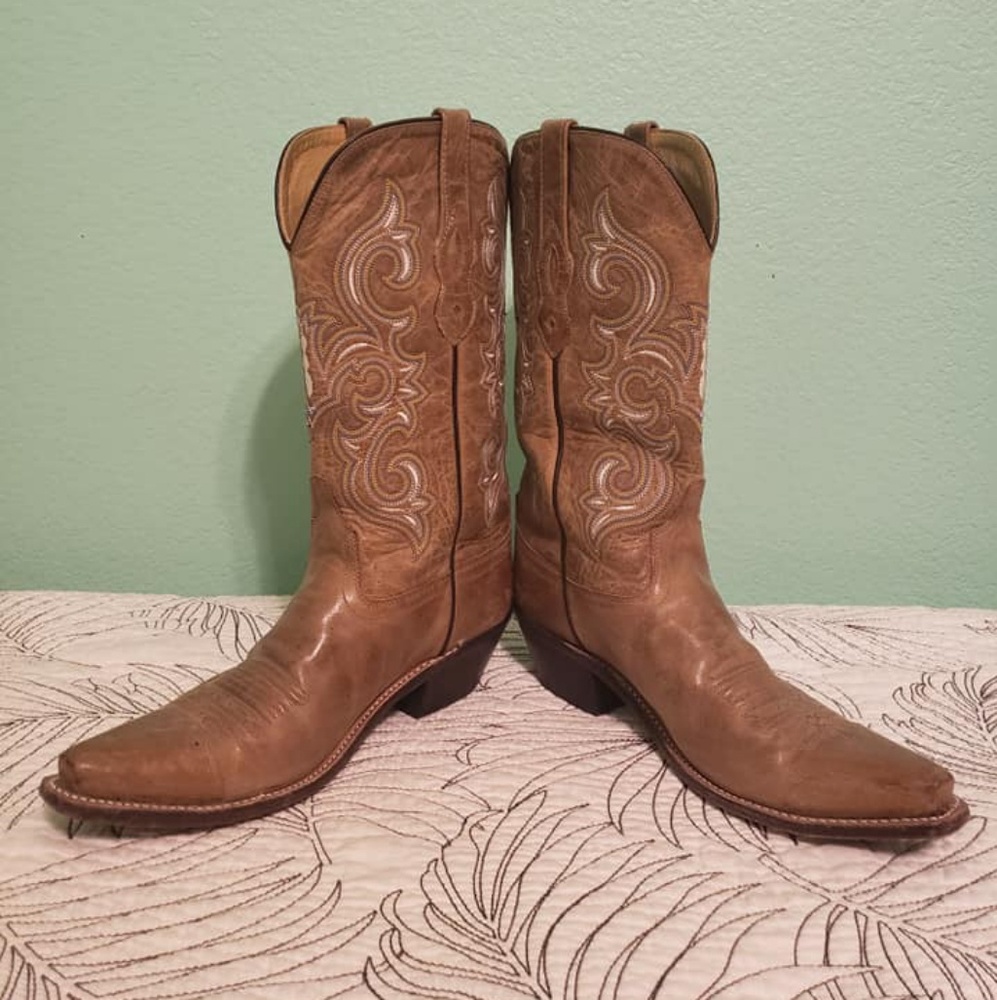 Tan Cowboy Boots